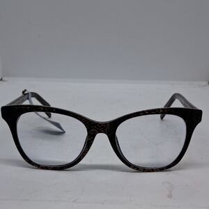 NWT Womens DIFF EYEWEAR CARINA Eyeglass Frames Snake Print